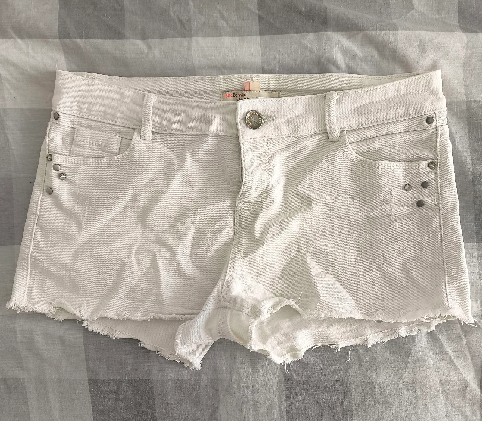 Witte jeansshorts – photo 2